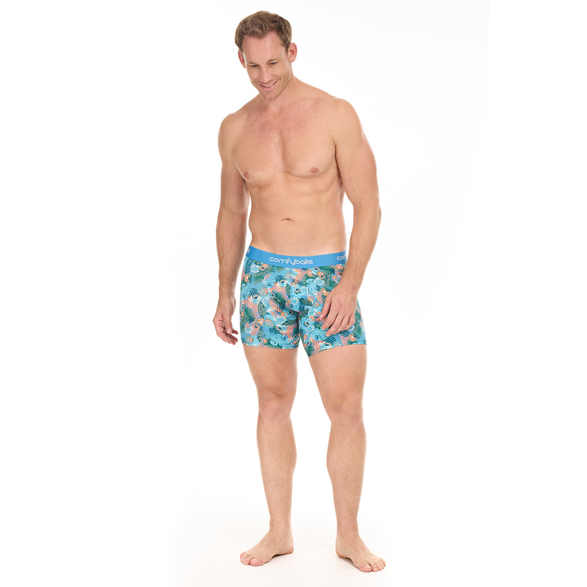 Long BOMULD Blue Jungle Print NYHED