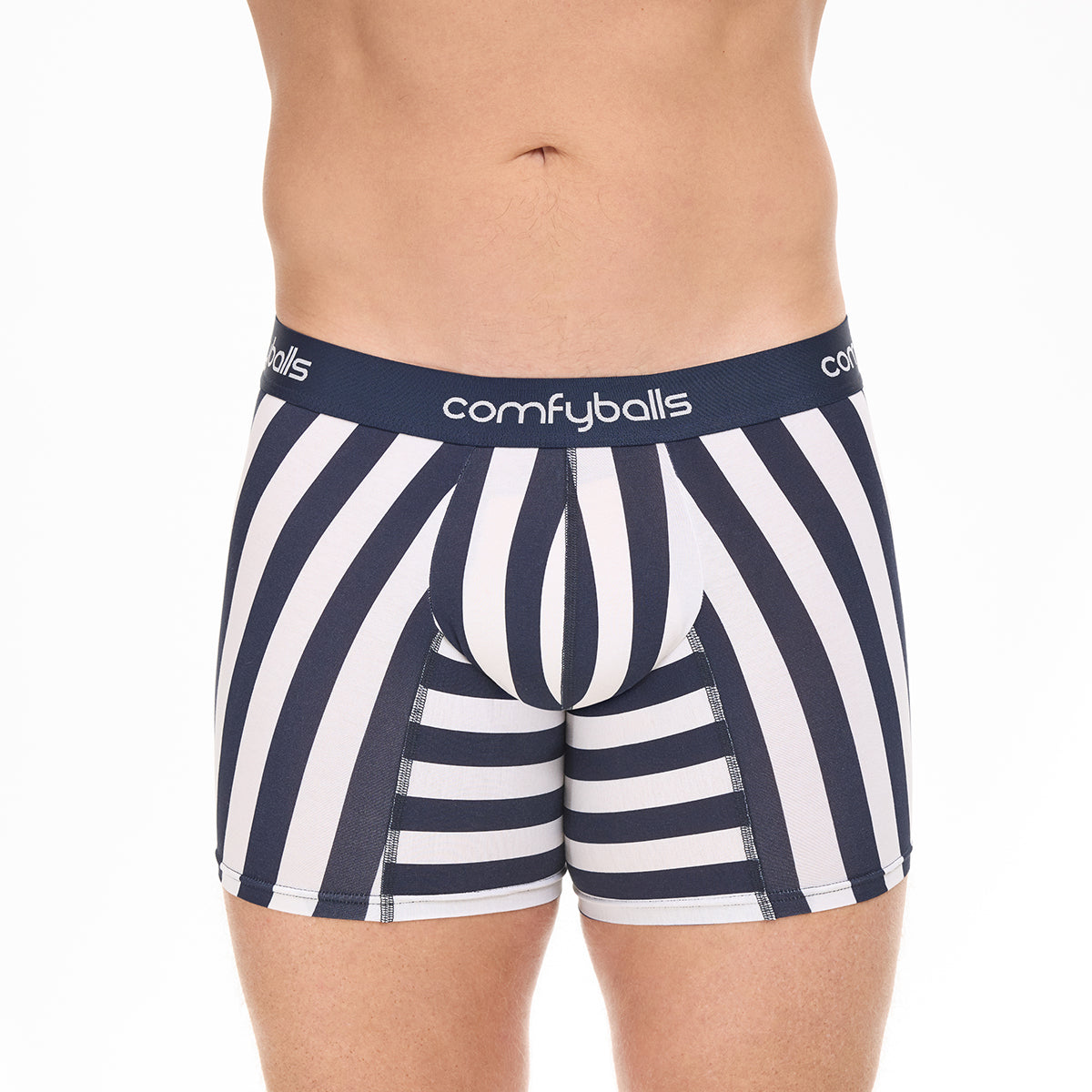 Long BOMULD Navy Stripe NYHED