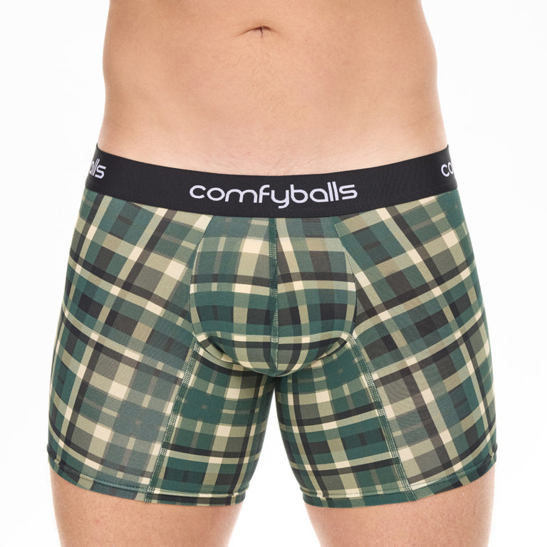 Long BOMULD Green Checkered