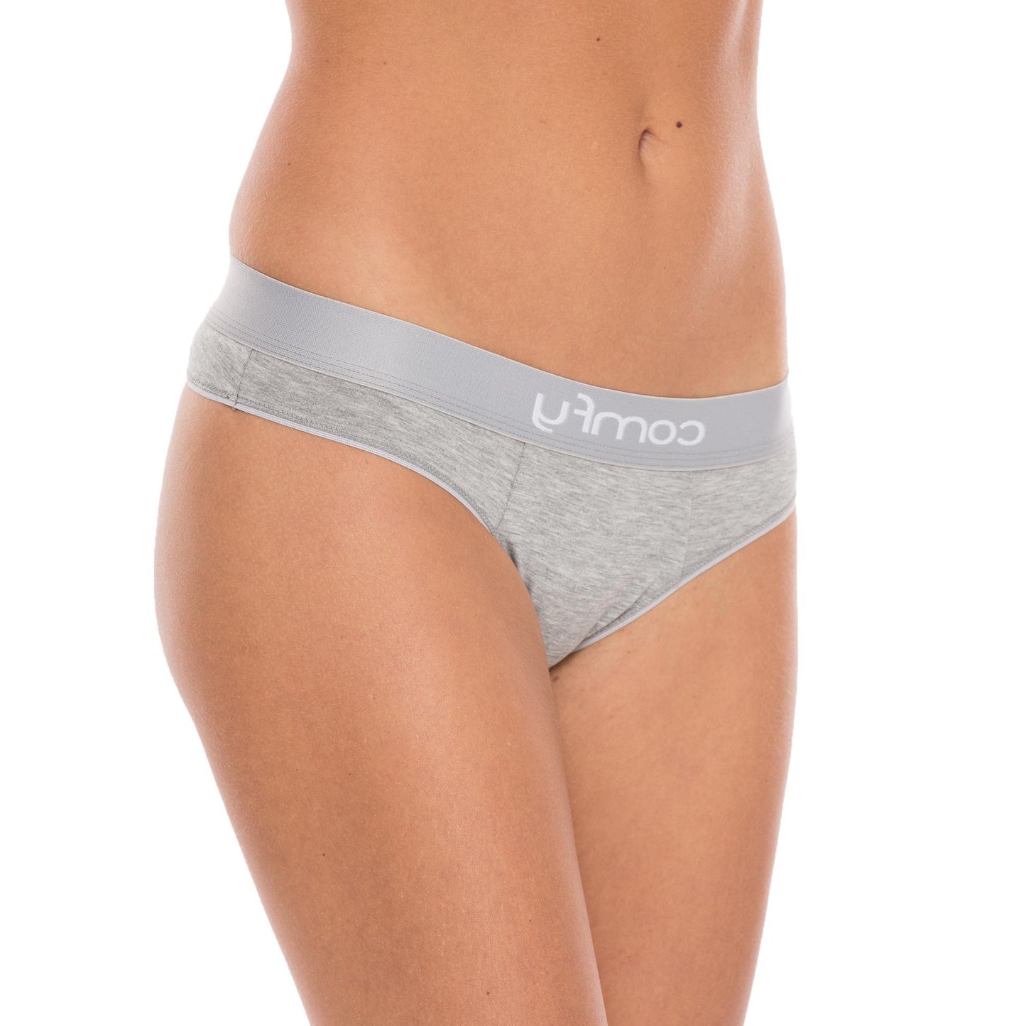 WOOD Heather Grey String (2-pack)
