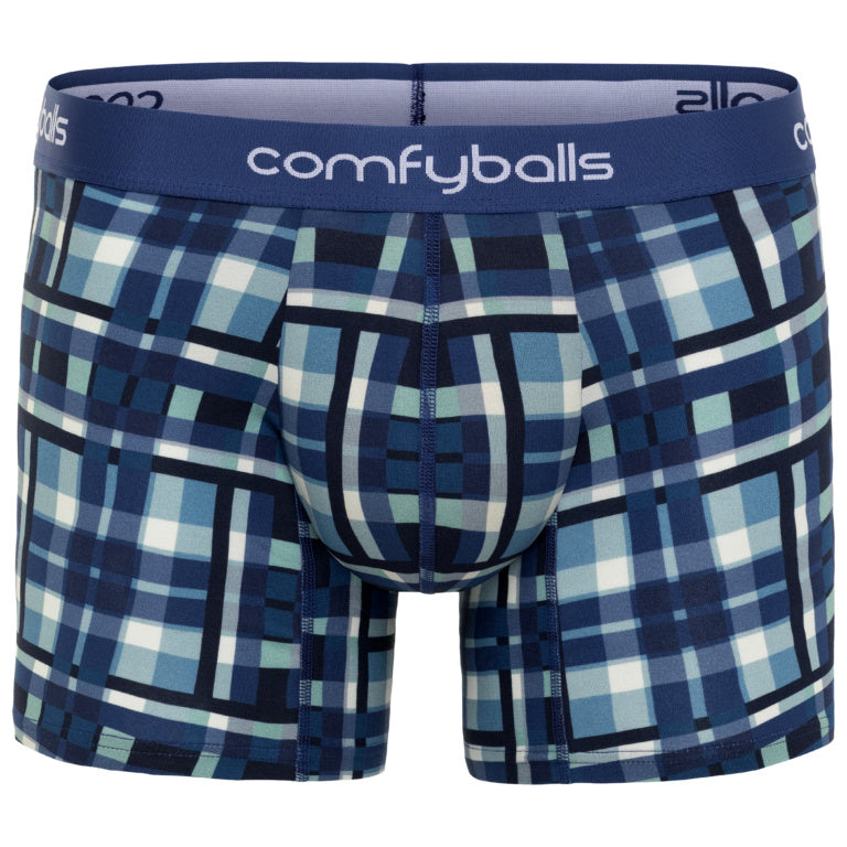 Long BOMULD Blue Checkered