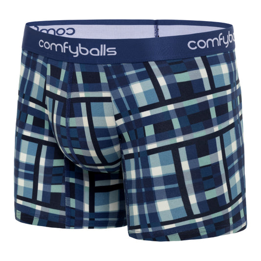 Long BOMULD Blue Checkered