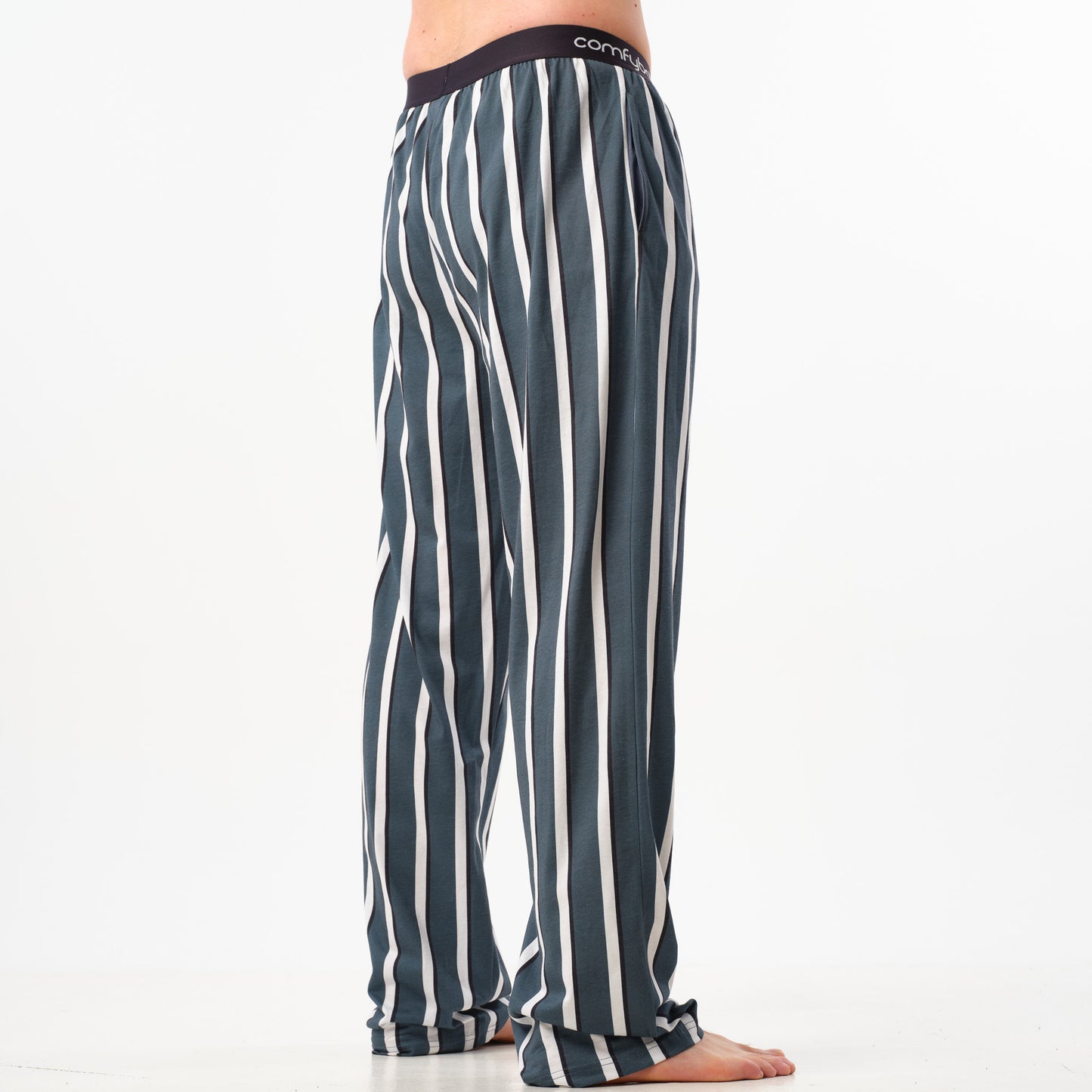 Comfy Pyjama Pants Navy Stribe