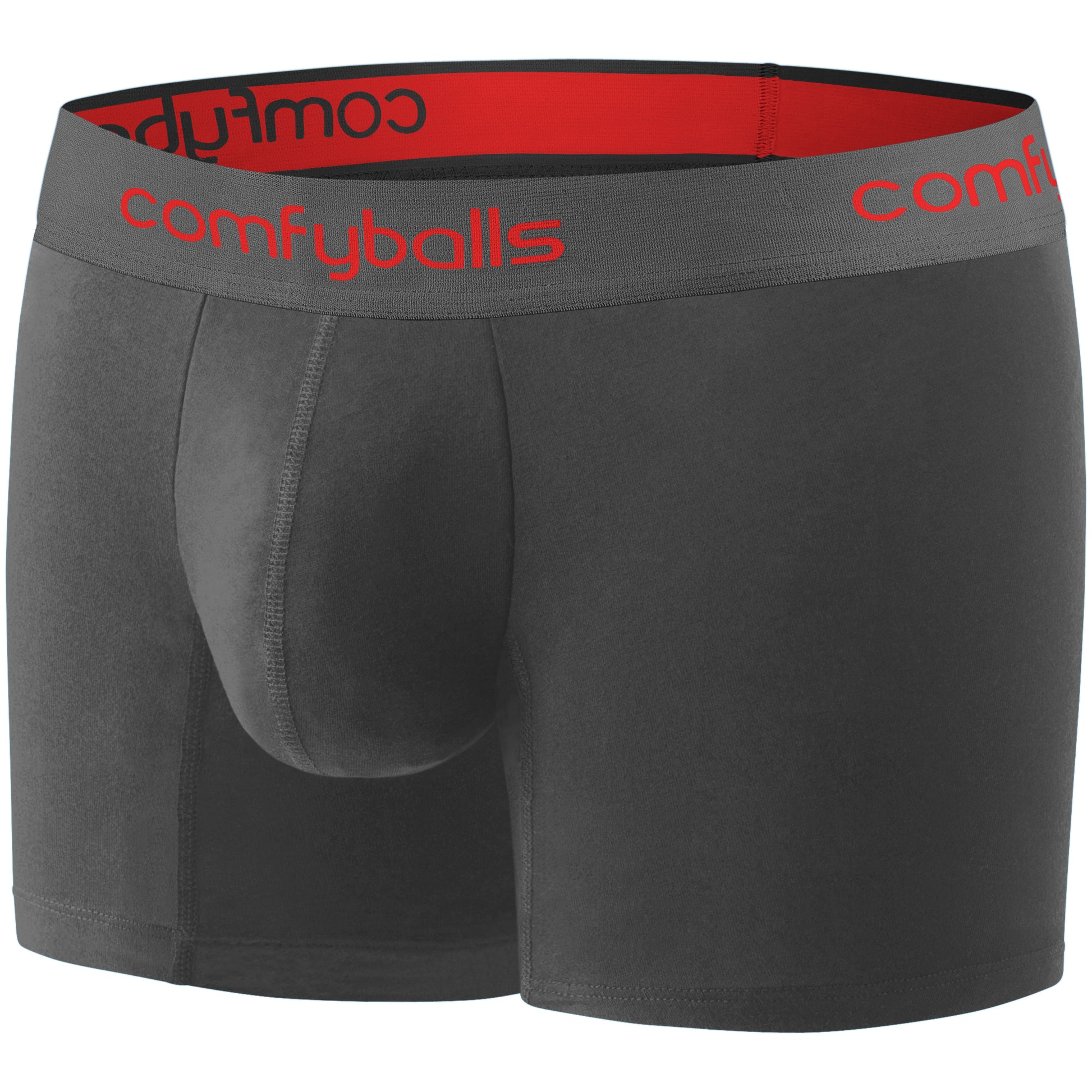 Charcoal boxershorts i sublimt materiale