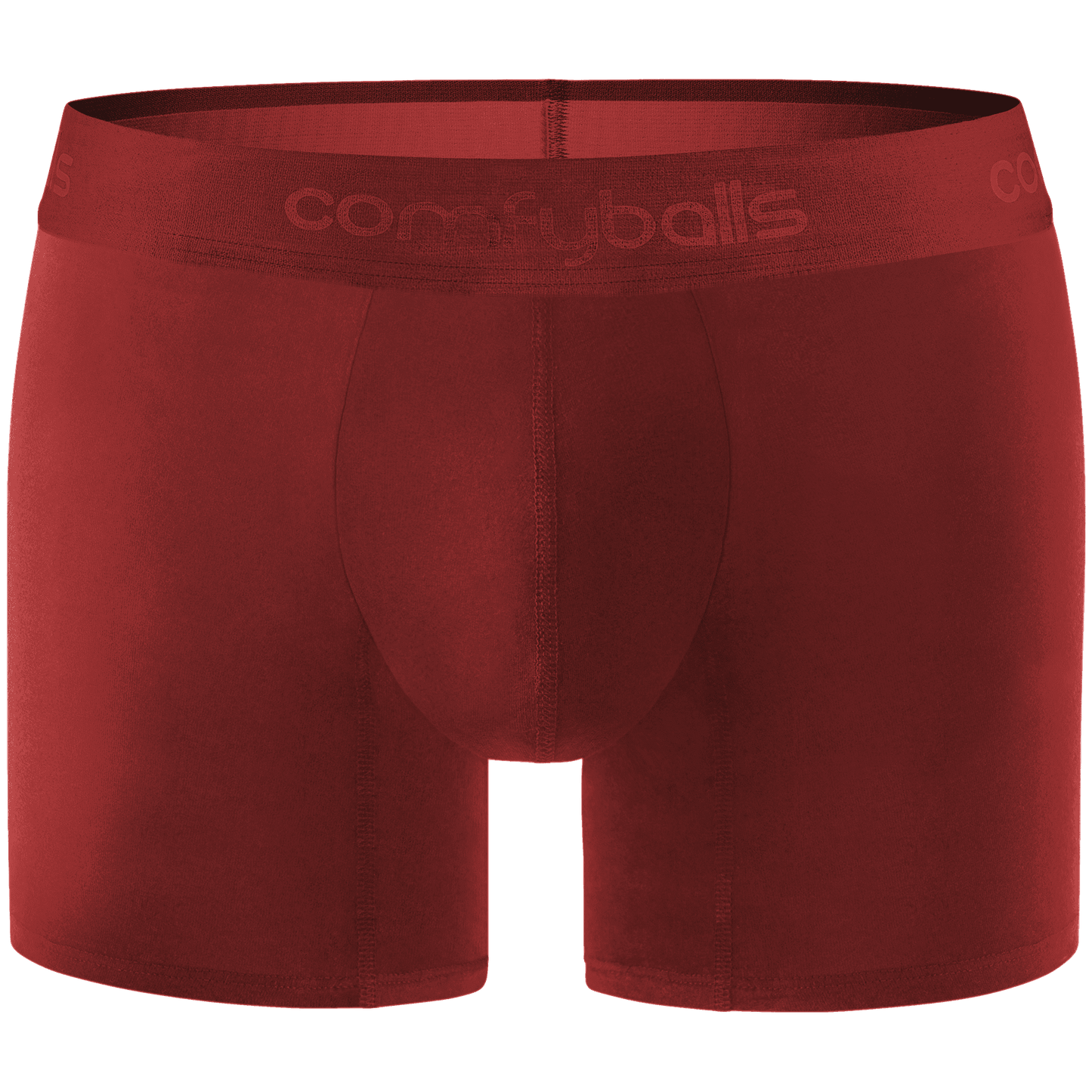 Long PERFORMANCE Ghost Crimson Rust Comfyballs boxers front