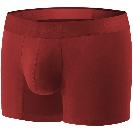 Long PERFORMANCE Ghost Crimson Rust Comfyballs boxers side