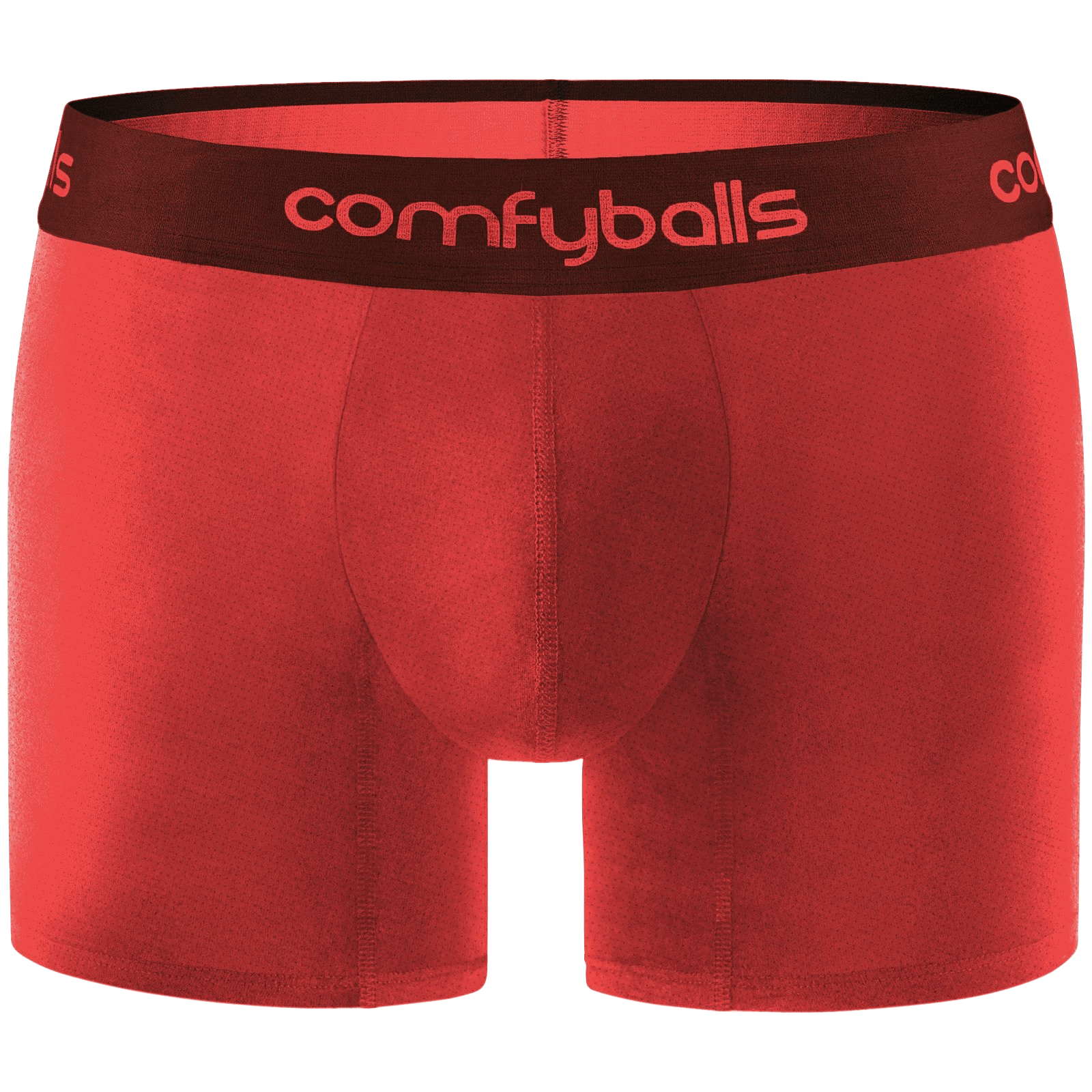 Long PERFORMANCE "SL" Plasma Red Comfyballs boxers front